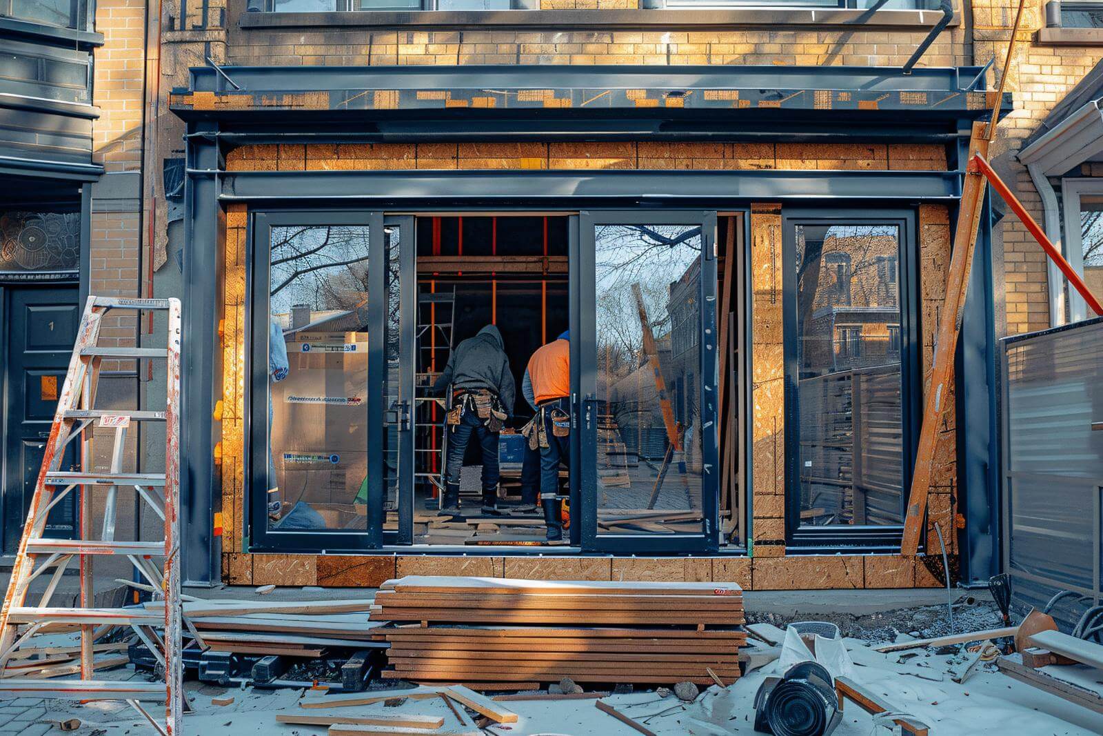 Shopfront construction